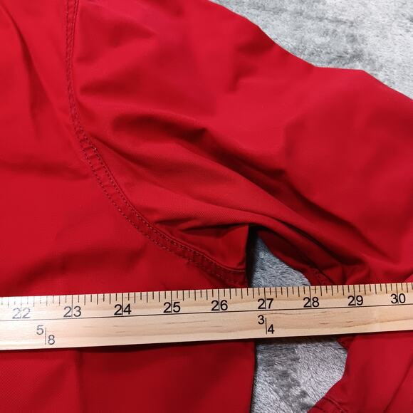 IZOD Men's‎ Button-Down Long Sleeve Casual Shirt Size XLarge Red - Picture 9 of 14